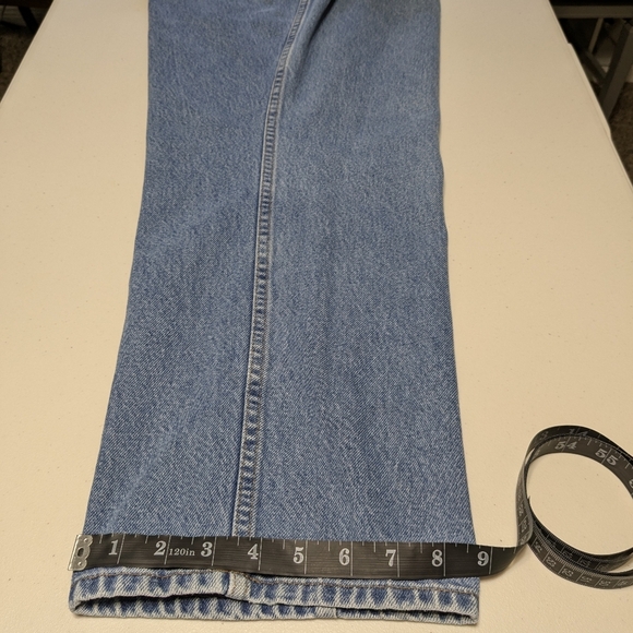 L.L. Bean comfort elastic waist denim jeans 38x30 - Picture 8 of 17